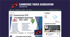 Desktop Screenshot of cambridgetouch.com